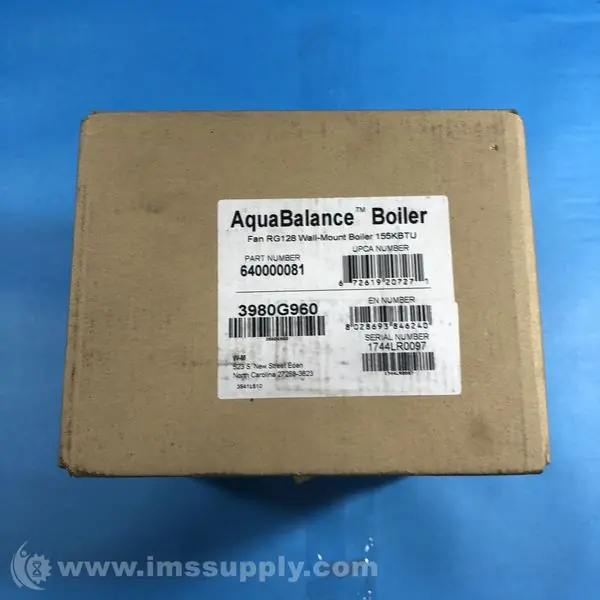 Weil McLain 640-000-081 Kit-S Fan RG128 WMnt 155C