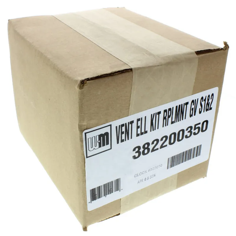 Weil McLain 382200350 Vent Ell Replacement Kit