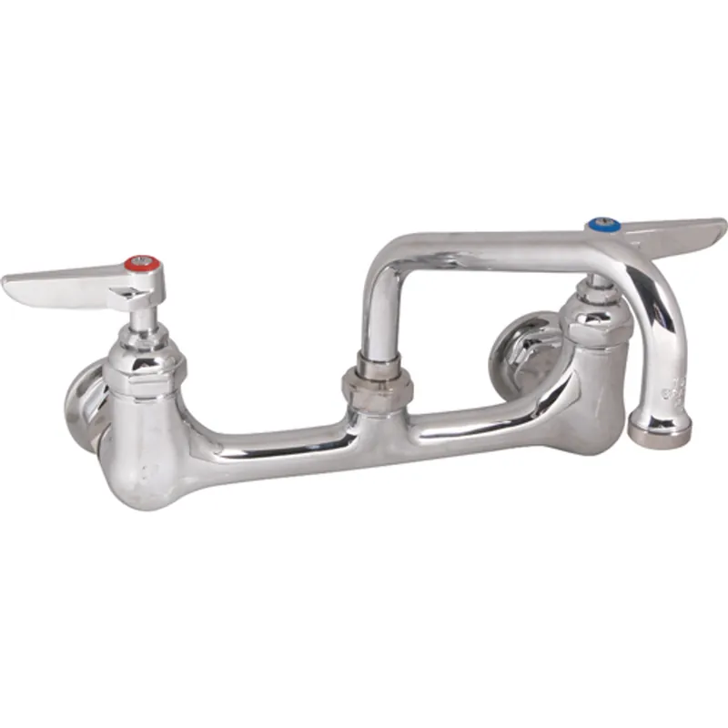 T&S Brass - B-0232 - Faucet,8"Wall, 6"Spt,Leadfree