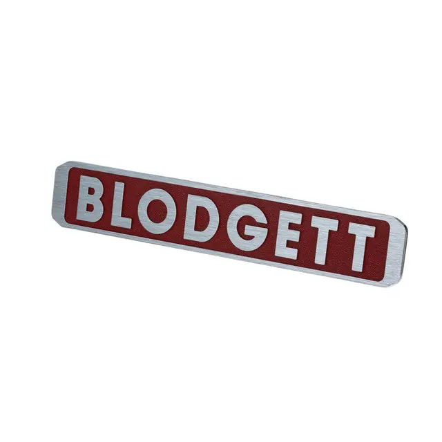Blodgett - 16470 - 10 Blodgett Nameplate