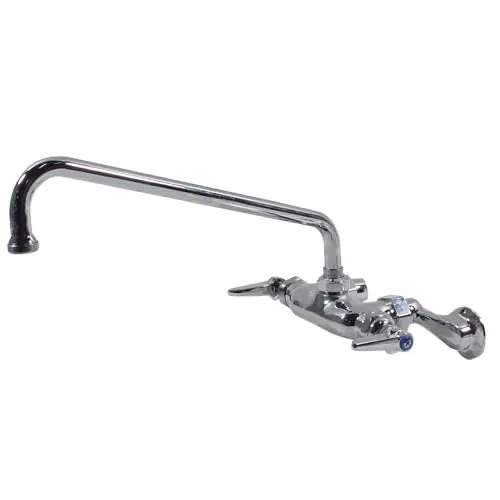T&S Brass - B-0236 - Faucet, Adj Wall, 12" Spout, Leadfree