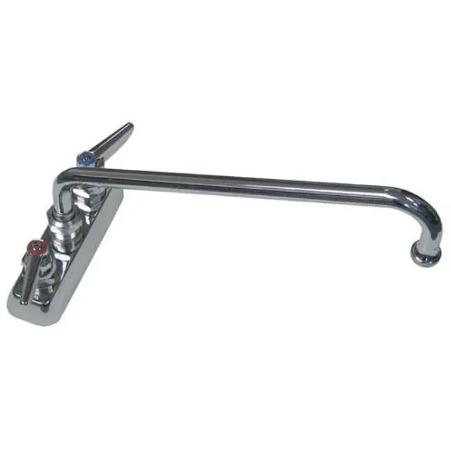 SK0320407-US20260702-105043-0 T&S Brass - B-1113 - Faucet 4" Ctr Deck 12" Noz - Image 1