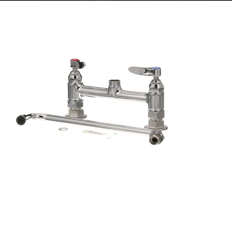 T&S Brass - B-0221 - Faucet 8" Ctr Deck 12" Noz