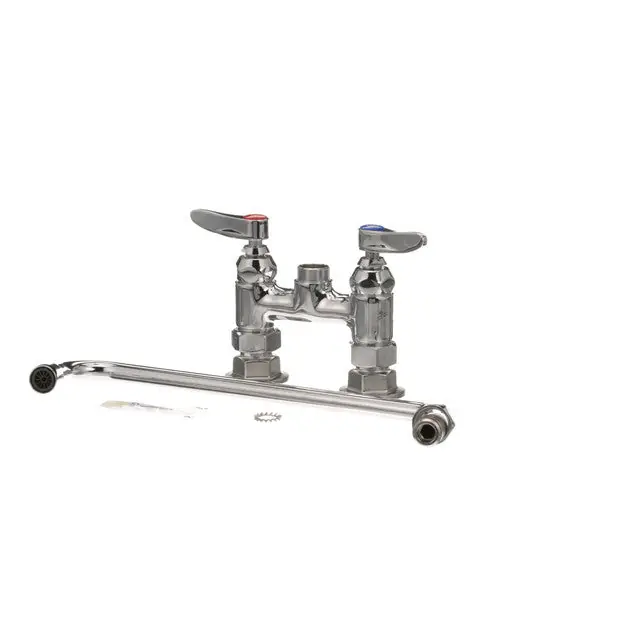 T&S Brass - B-0225 - Faucet 4" Ctr Deck 12" Noz