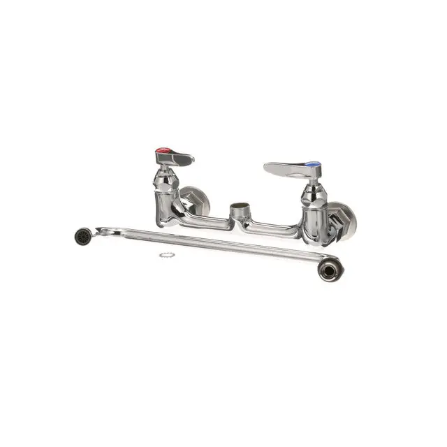 T&S Brass - B-0231 - Faucet 8" Ctr Wall 12" Noz