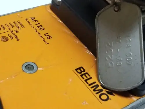 Belimo B232+AF120-S Characterized Control Valve Stainless Steel Ball and Stem