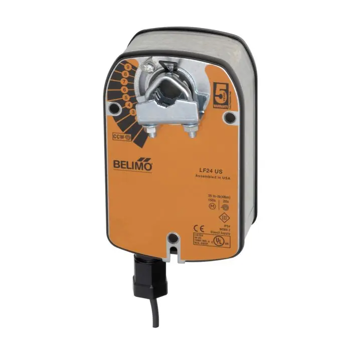 Belimo LF24-MFT-S US Damper Actuator 35 in-lb