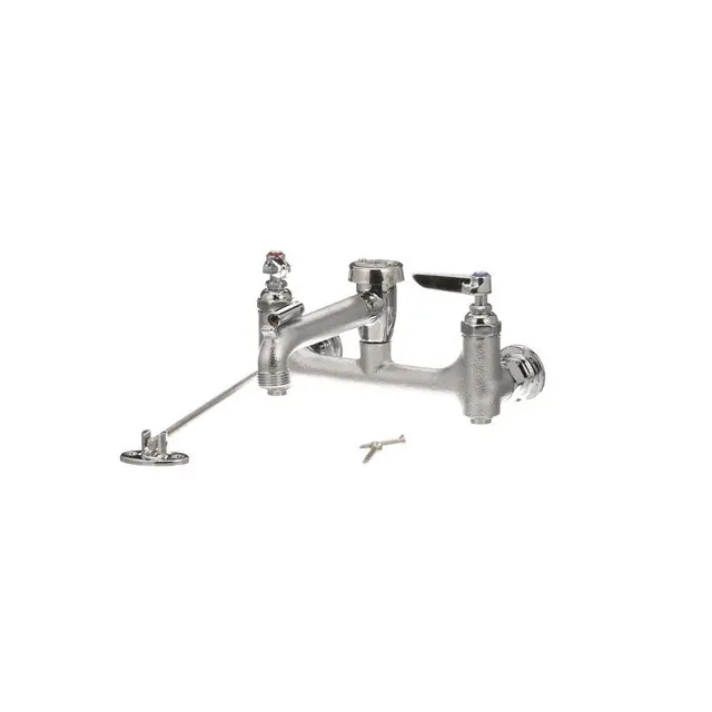 AllPoints 561235 T&S Brass - B-0665-Bstr - Service Sink Faucet Wall 6-1/2 Noz