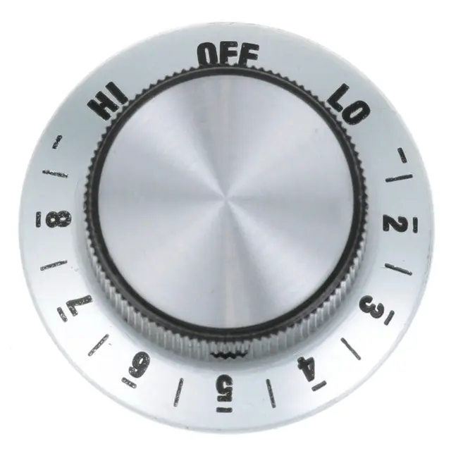 AllPoints 221139 Star Mfg - 2R-200702 - Infinite Dial 1-7/8 D, Off-Lo-2-8-Hi