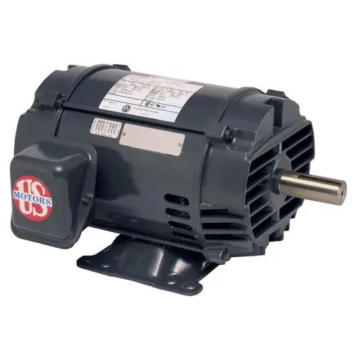 US Motors D10V2B Inverter Duty Motor 10 HP 3-Phase 1765 RPM