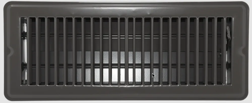 SK0321361-US20260702-105043-0 4in x 14in Floor Register Silver Steel - Image 1