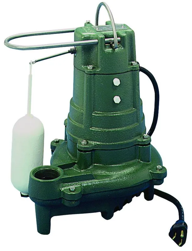 Zoeller 137-0001 Flow-Mate 1-1/2 in 115V 10.7A 1/2 hp 93 gpm NPT Cast Iron Effluent Pump