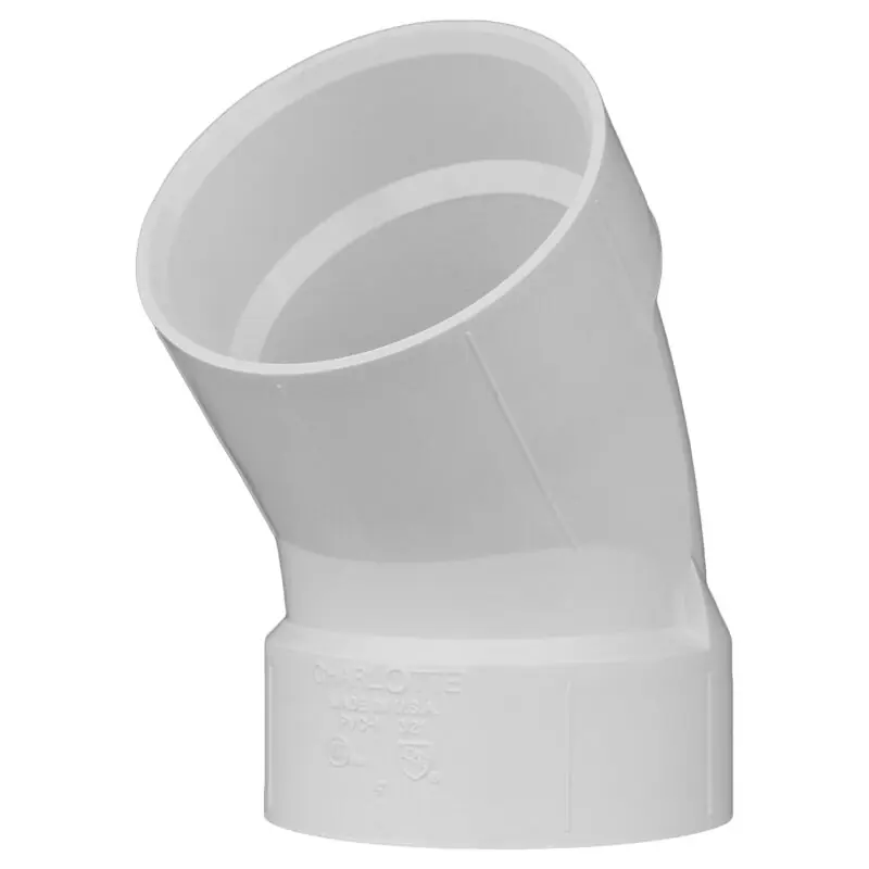 Spears Manufacturing 4 HXH PVC DWV 45 ELBOW