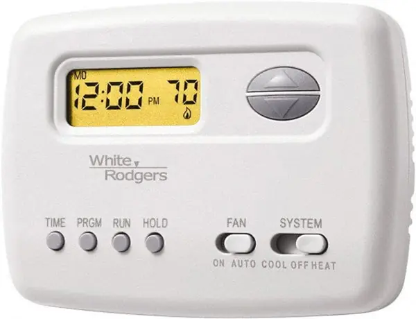 SK0322319-US20260702-105043-0 ADEMCO INC YTH8320ZW1007 Programmable Thermostat, 1 degF Accuracy, Premier White - Image 1
