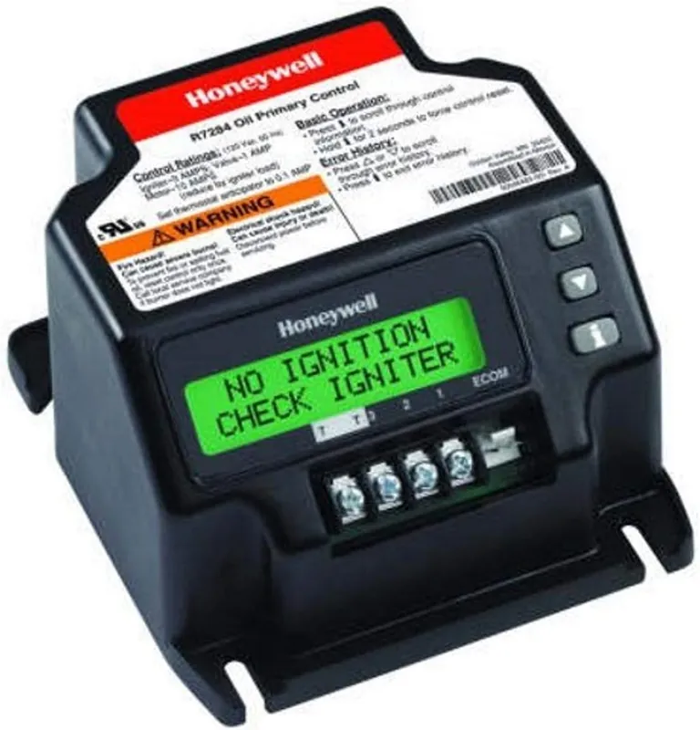 Honeywell R7284U-1004 Electronic Oil Primary Control 1 Color
