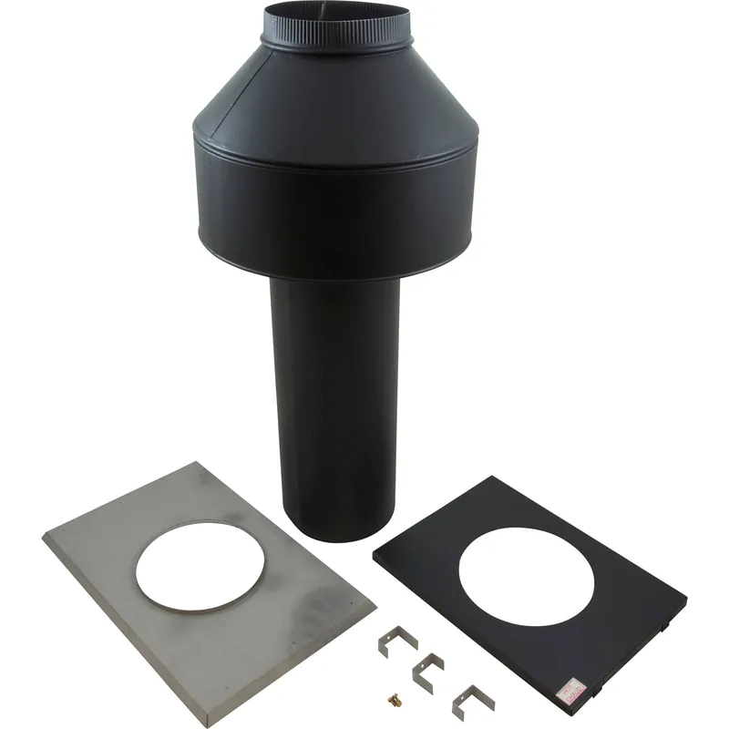 SK0322733-US20260702-105043-0 Raypak 9837 Outdoor Stack Assembly 406A/407A Replacement MPN 9837 - Image 1