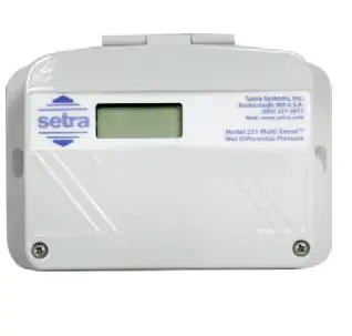 SK0322870-US20260702-105043-0 Setra Systems 231GMS22FD Wet-to-Wet Differential Pressure Transducer - Image 1