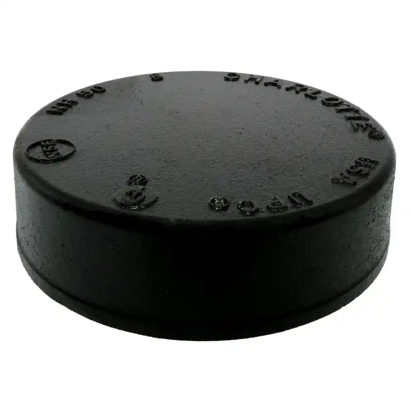 Charlotte Pipe 8NHPL 8" Cast Iron No Hub Blind Plug