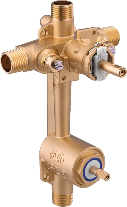 SK0323558-US20260702-105043-0 Moen 2571 Posi-Temp Pressure Balancing Valve with Built In 2-Function Transfer Valve, Includes Stops, CC/IPS - Image 1
