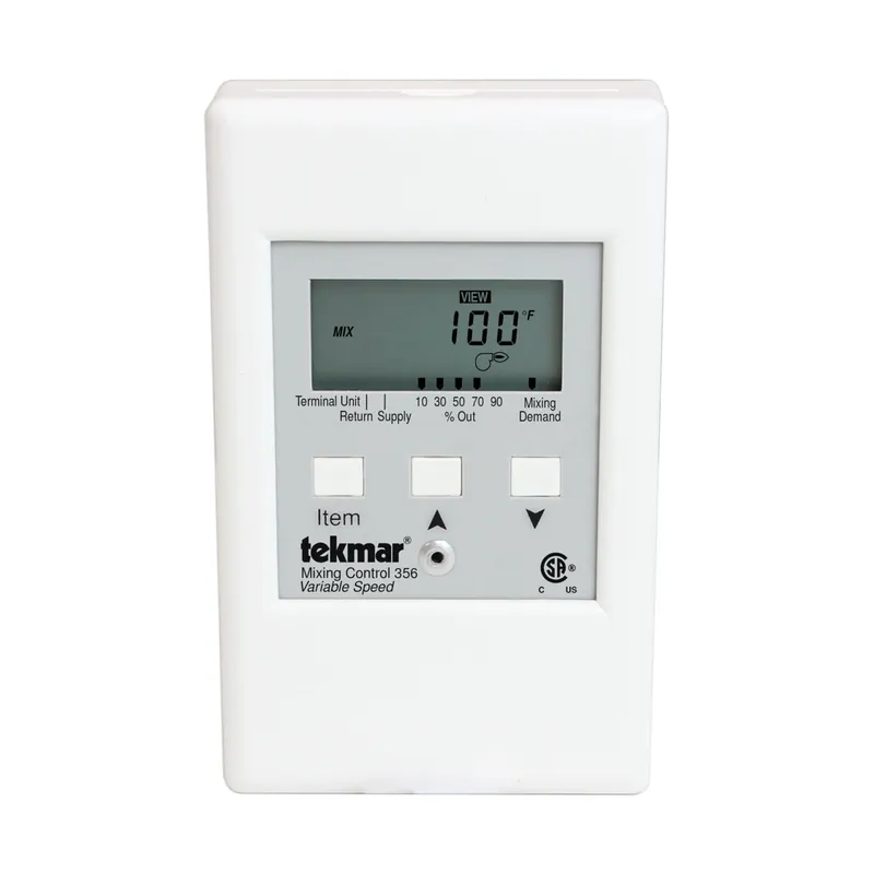 Tekmar T356 MIXING CTRL VAR SPD/T353 for Hydronic Heating & DHW Systems