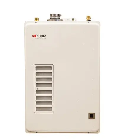 Noritz EZTR40NG Residential 120,000 BTU Natural Gas Tankless Water Heater Indoor (Bundle Pack)