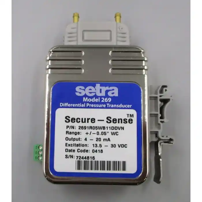SK0325261-US20260702-105043-0 Setra Systems 2691R05WB11DDVN Low Differential Pressure Sensor - Image 1
