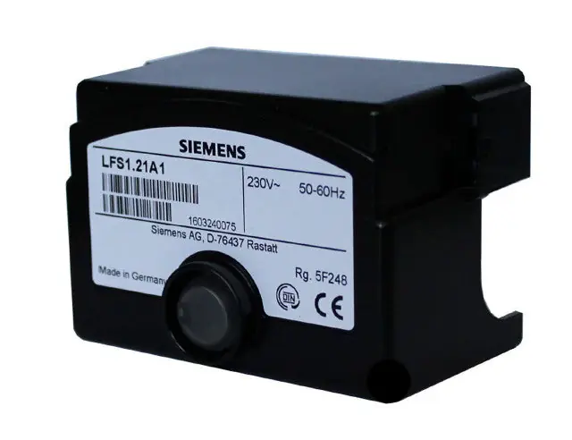 SK0326206-US20260702-105043-0 Siemens LFS1.21A1 Flame Detector Relay 110VAC - Image 1