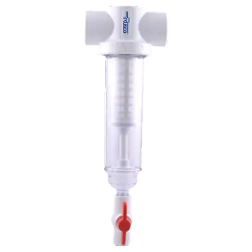 Rusco 1-1/2-60STSS-F 1-1/2 Stainless Steel Screened Sediment Trapper System 60 Mesh