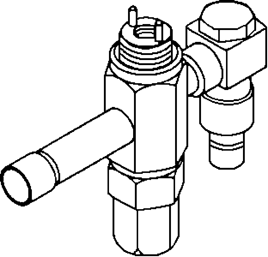 Sporlan 168010 TEV SQ Body, 3/8 x 1/2 Extended ODF Internal Equalizer