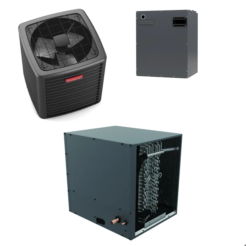 SK0328409-US20260702-105043-0 Goodman - 4.0 Ton Cooling - 48k BTU/Hr Heating - Heat Pump + Air Handler System - 17.2 SEER2 - 8.1 HSPF2 - Image 1