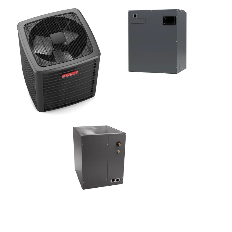 SK0328682-US20260702-105043-0 Goodman - 3.0 Ton Cooling - Air Conditioner + Variable Speed Air Handler System - 20.0 SEER2 - R-410A - Image 1