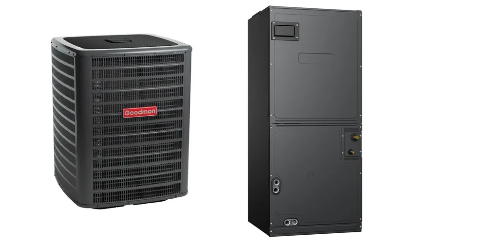 SK0332618-US20260702-105043-0 Goodman - 3.0 Ton Cooling - Air Conditioner + Air Handler System - 15.2 SEER2 - Image 1