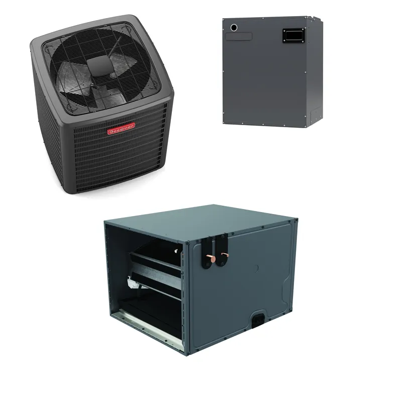 SK0333063-US20260702-105043-0 Goodman - 2.0 Ton Cooling - Air Conditioner + Variable Speed Air Handler System - 17.2 SEER2 - Image 1