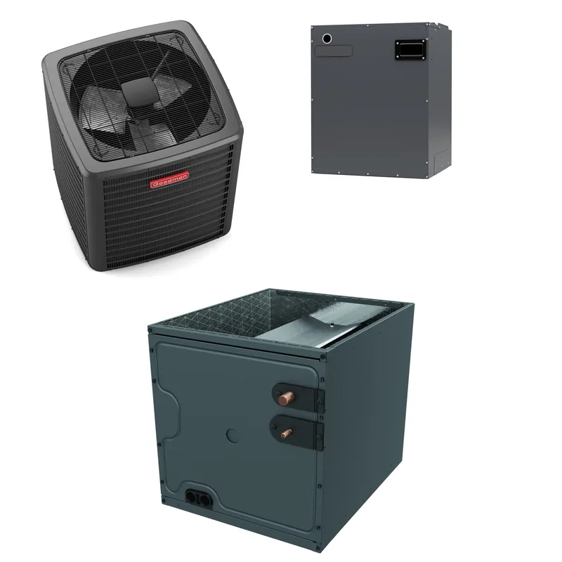 SK0334596-US20260702-105043-0 Goodman - 2.0 Ton Cooling - Air Conditioner + Variable Speed Air Handler System - 17.2 SEER2 - Image 1