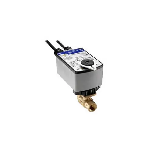 Johnson Controls VG1245CP+923GGB Two-Way Stainless Steel Trim NPT Ball Valve with Electric Actuator