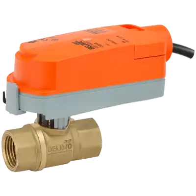 Belimo Z2050Q-J+CQB24-3 1/2 NPT 2-Way Ball Valve 24V
