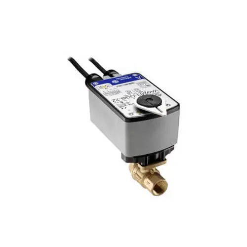 Johnson Controls VG1241BL+923GGB Two-Way Brass Ball Valve VA9203 Electric Actuator